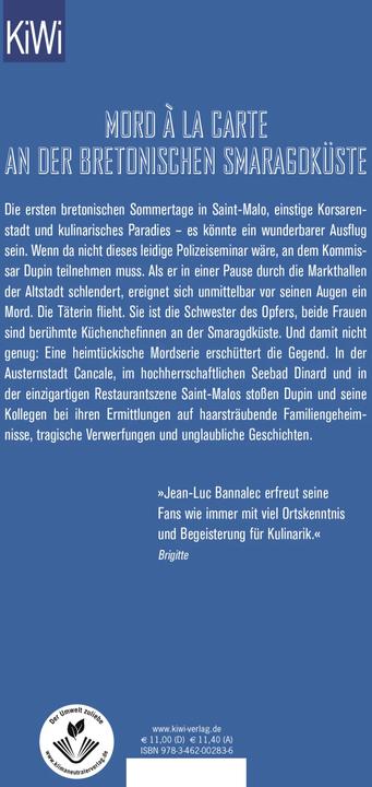 Produktbild Bretonische Spezialitäten (Deutsch, Jean-Luc Bannalec, 2022)