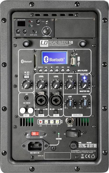 Image du produit LD Systems ROADBUDDY 10 B6 Haut-parleur Bluetooth alimenté par batterie