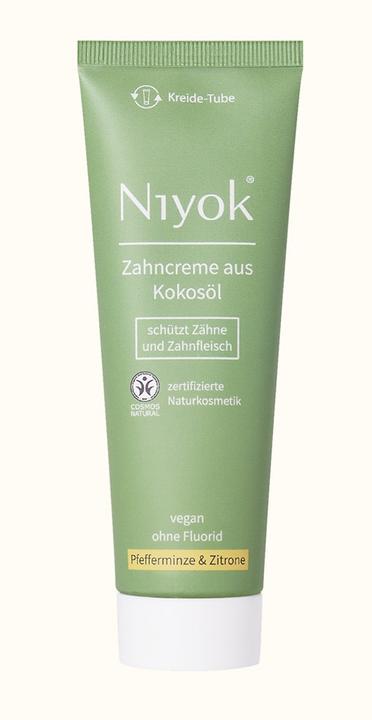 Produktbild Niyok Zahncreme Kokosöl Minze & Zitrone 75 ml (75 ml)