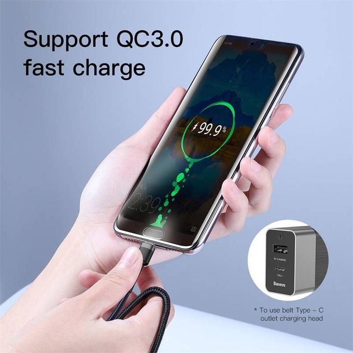 Produktbild Baseus Cafule Series Fast Charge (2 m, USB 2.0)