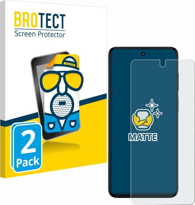 Image du produit BROTECT Film de protection antireflet Protection d'écran mat (2 pièce(s), Motorola Moto G82 5G)