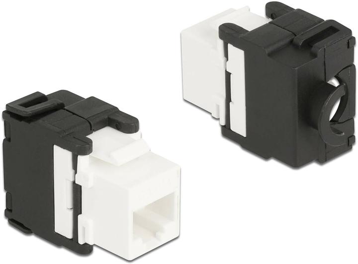 Immagine prodotto Delock Modulo Keystone presa RJ45 a LSA Cat.6A 180° senza attrezzi (Modulo Keystone)