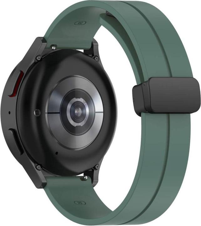 Produktbild Cover-Discount Silikon Ersatzarmband 20mm olivgrün (20 mm, Silikon)