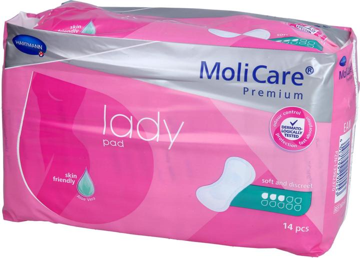 MoliCare Lady Pad 3 Inkontinenz Einlage (14 x, M)