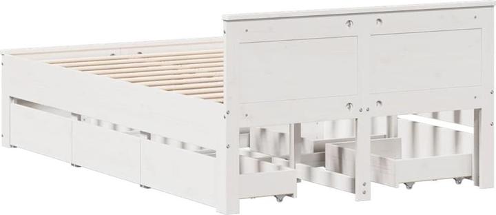 Produktbild VidaXL Bett ohne Matratze mit Kopfteil (200 x 200 cm)