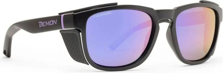 Actual product image Demon XliteJ glacier goggles (matt black-purple mirror, matt black-purple mirror)