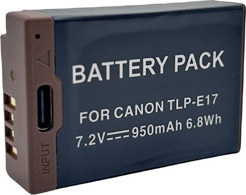 Produktbild Acconic Akku mit USB-C Input f. Canon LP-E17 EOS RP 77D 200D 750D 760D 8000D Kiss X8i M3 Rebel Rebel T6i (Kamera Akku)