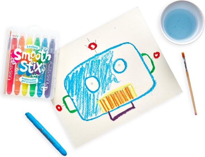 Image du produit Ooly Smooth Stix (Multicolore, 6 x)