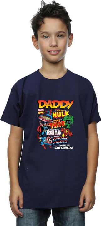 Immagine prodotto Our Dad Superhero Maglietta Ragazzi (140, 146)