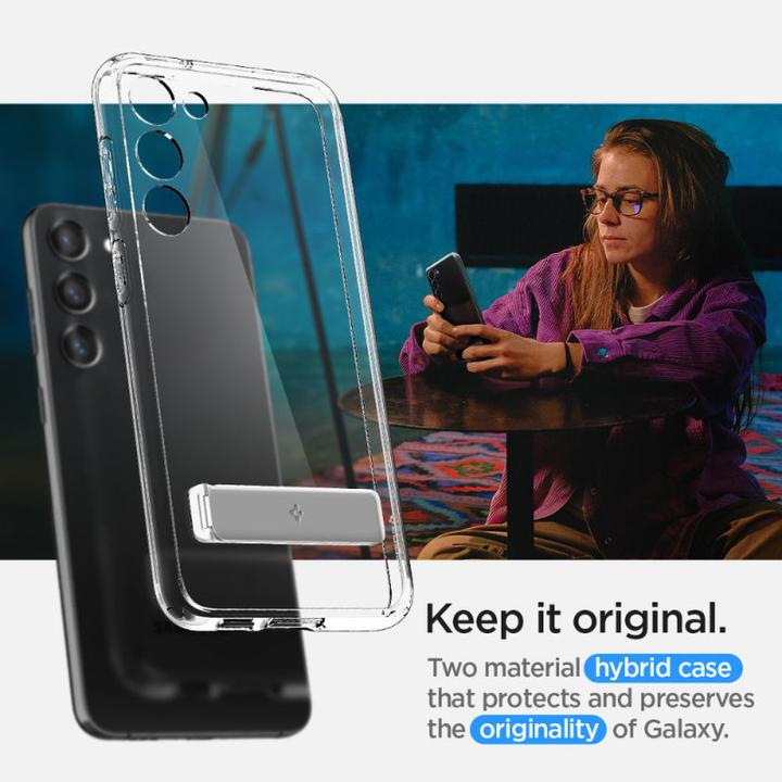 Produktbild Spigen Ultra Hybrid S Case für S911B Samsung Galaxy S23 - crystal clear (Samsung Galaxy S23)