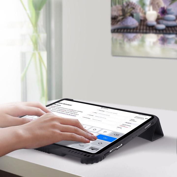 Produktbild Akashi Apple iPad Pro 11 2020 / 2018 /Air 2020 Hülle, Video-/Tastatur, - Schwarz (iPad Pro 11 2021 (3. Gen))