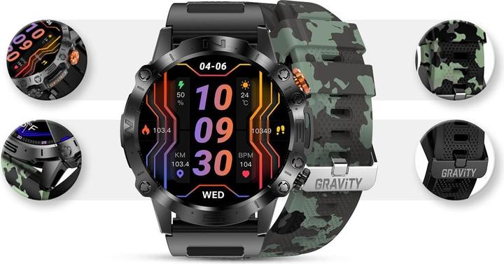 Actual product image Gravity GT20-6 Smartwatch