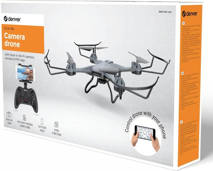 Actual product image Denver DCW-362 Drone (7 min)