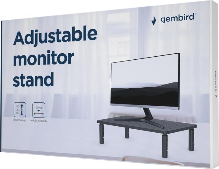 Produktbild Gembird MS-TABLE-01 monitor mount / stand Black Desk