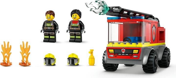 Produktbild LEGO Feuerwehrleiterfahrzeug (60463, LEGO City)