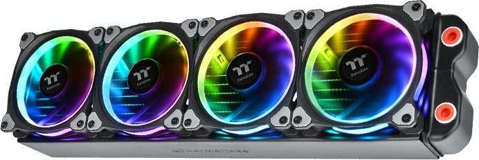 Produktbild Thermaltake CL-F056-PL14SW-A computer cooling system Computer case Fan Grey (140 mm, 3 x)