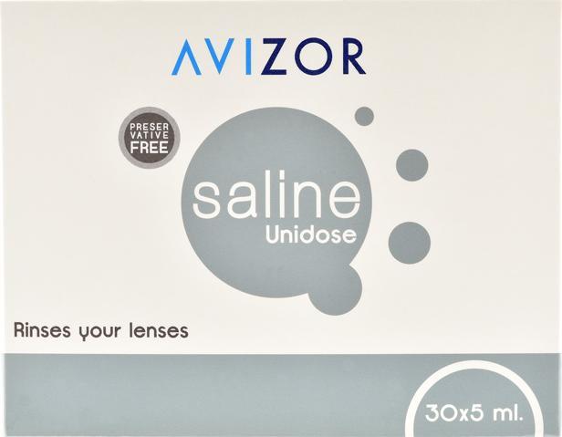 Immagine prodotto Avizor Unidose salina 30x5ml (Soluzione salina Soluzione per lenti, 150 ml)