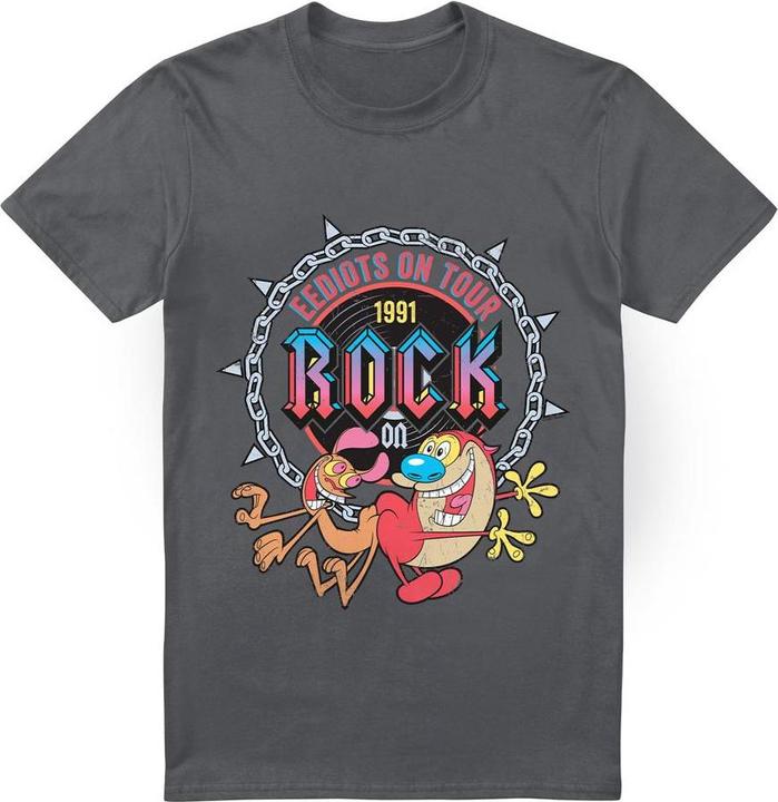 Ren & Stimpy Eediots On Tour TShirt (3XL)