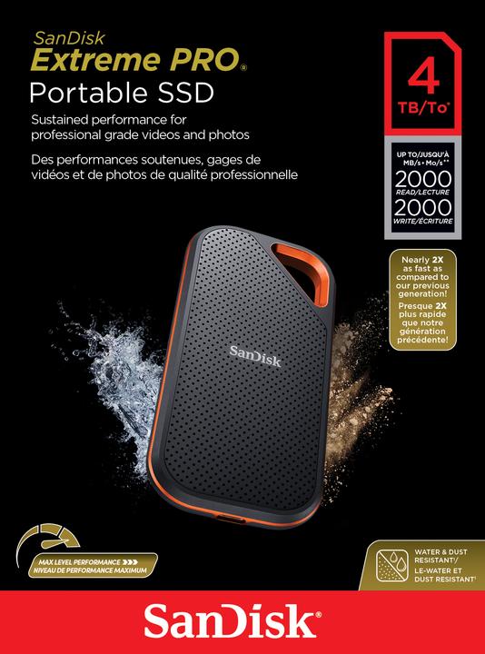 Actual product image SanDisk Extreme PRO Portable (4000 GB)