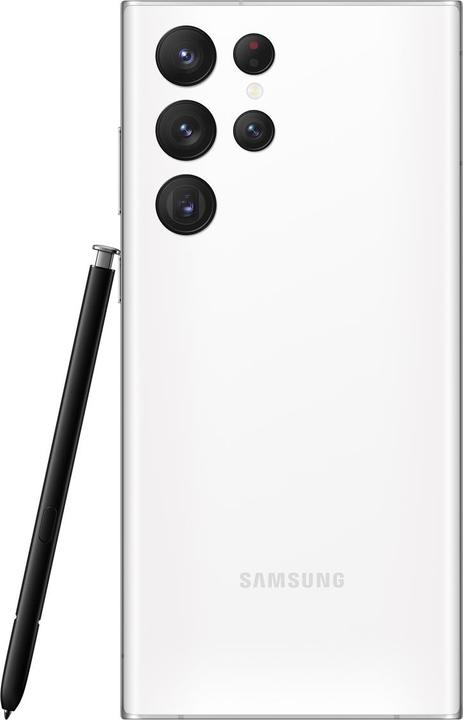 Actual product image Samsung Galaxy S22 Ultra EU (128 GB, Phantom White, 6.80", Dual SIM, 108 Mpx, 5G)