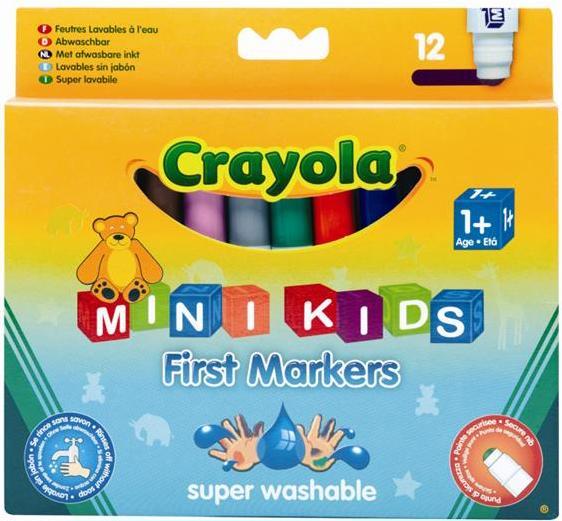 Crayola Erste Filzstifte (Mehrfarbig, Multicolor, 12 x)