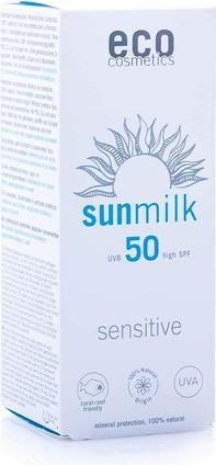 Actual product image Eco Cosmetics Sensitive (Suntan lotion, SPF 50, 75 ml)