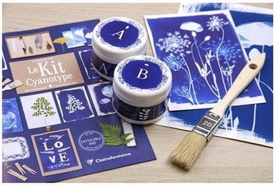 Produktbild Clairefontaine Cyanotype Kreatives Kit Set