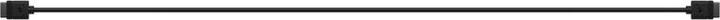 Image du produit Corsair Câble iCUE LINK, 1x 600mm avec connecteurs droits, noir