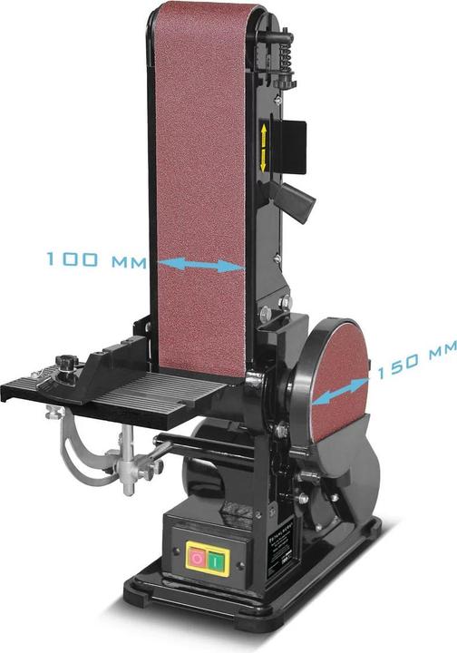 Produktbild Stahlwerk Band- und Tellerschleifer BTS-1400 ST Schleifgerät Schleifmaschine (Doppelschleifer, 375 W)