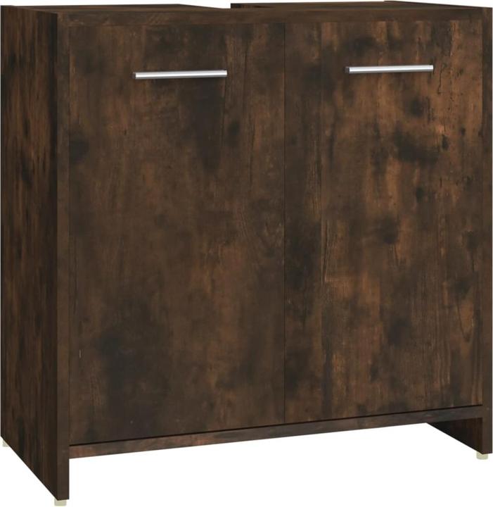 Immagine prodotto VidaXL Badmöbel Set Badezimmermöbel Badezimmerschrank 4 tlg. Räuchereiche