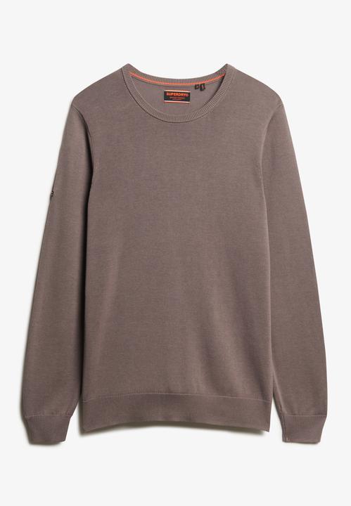 Immagine prodotto Superdry Leichtes Essentials Strick-Sweatshirt mit Rundhalsausschnitt (L)