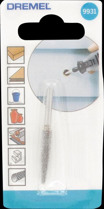 Produktbild Dremel Wolfram-Karbid-Fräser gezahnt Ø 6,4 mm (1 Stück)