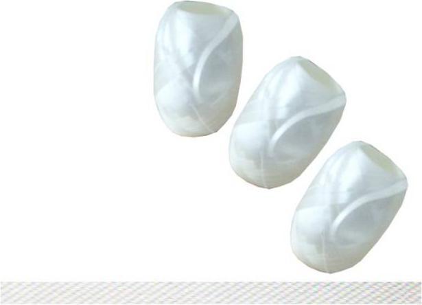 Immagine prodotto Pattberg Geschenkband America Eiknäuel weiss 5mmx20m (Nastro da regalo, 1 x)