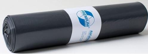 Deiss Bin liners 15018 120 L Black LDPE (soft polyethylene) 100 micron (25 x, 120 l)
