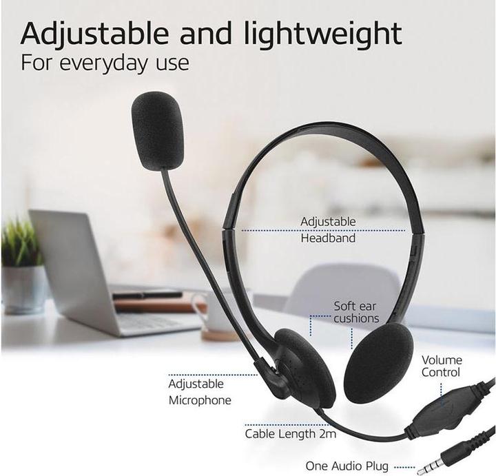 Immagine prodotto Cuffie con jack audio da 3,5 mm (Cablato)