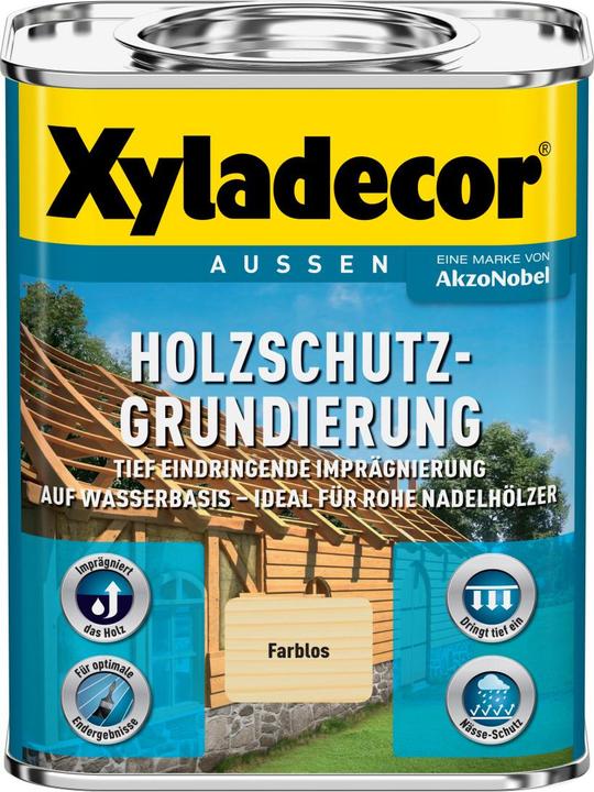 Immagine prodotto Xyladecor Primer preservante del legno a base d'acqua (Incolore, 5 l)