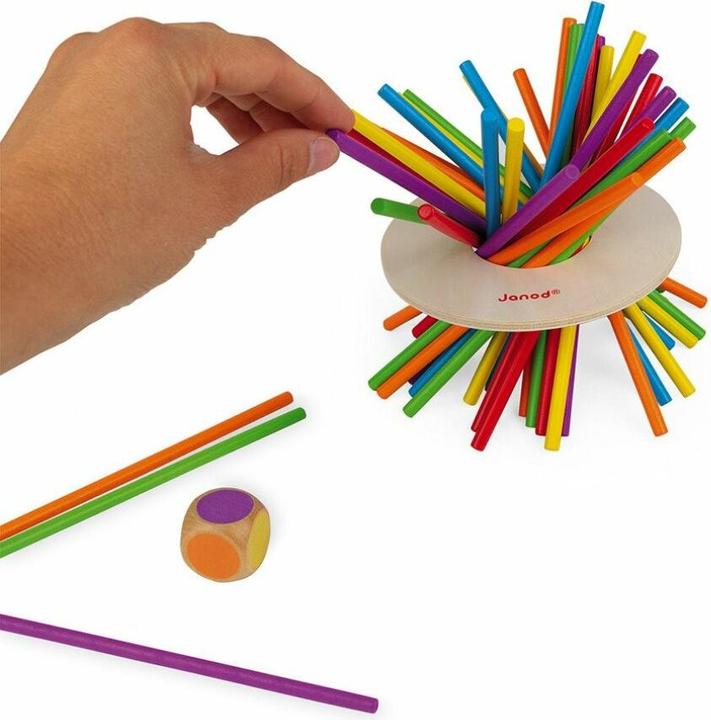 Actual product image Janod Crazy Sticks (German, Spanish, French, Dutch, Italian, English)