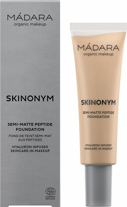 Actual product image Madara MÃDARA - Semi-matte make-up with Skinonym peptides (Semi-Matte Peptide Foundation) 30 ml - Shade: (True Beige)