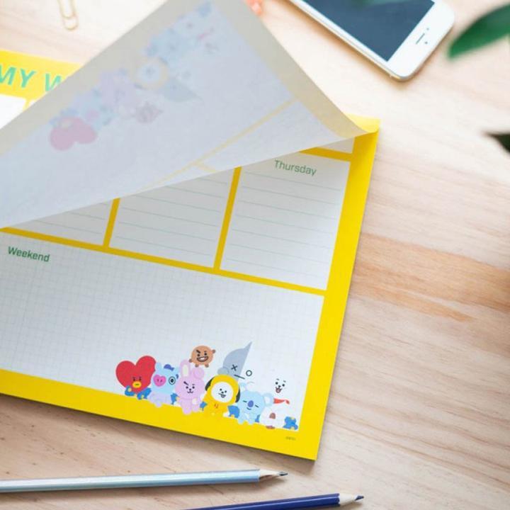 Actual product image BT21 – Wochenplaner 54 A4-Seiten (A4)