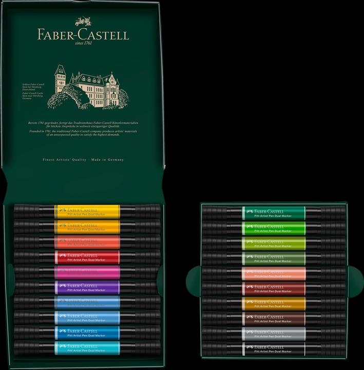 Produktbild Faber-Castell Tuschestift (Mehrfarbig, 20 x)