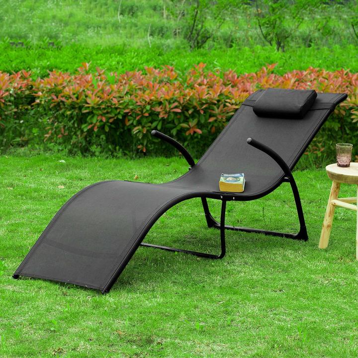 Actual product image SoBuy Garden lounger (173 cm)