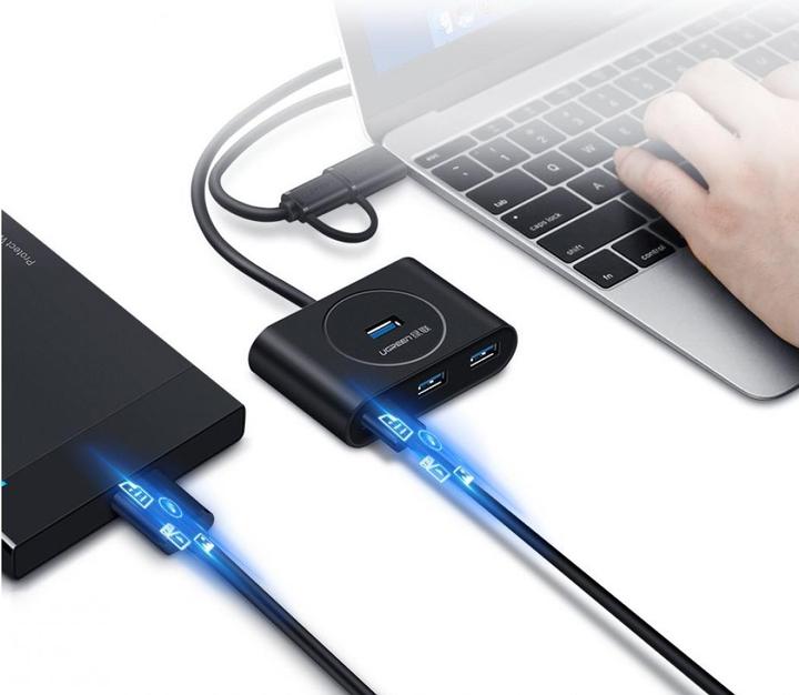 Produktbild Ugreen Hub USB 3.0 4in1 (USB-C, 4 Ports)