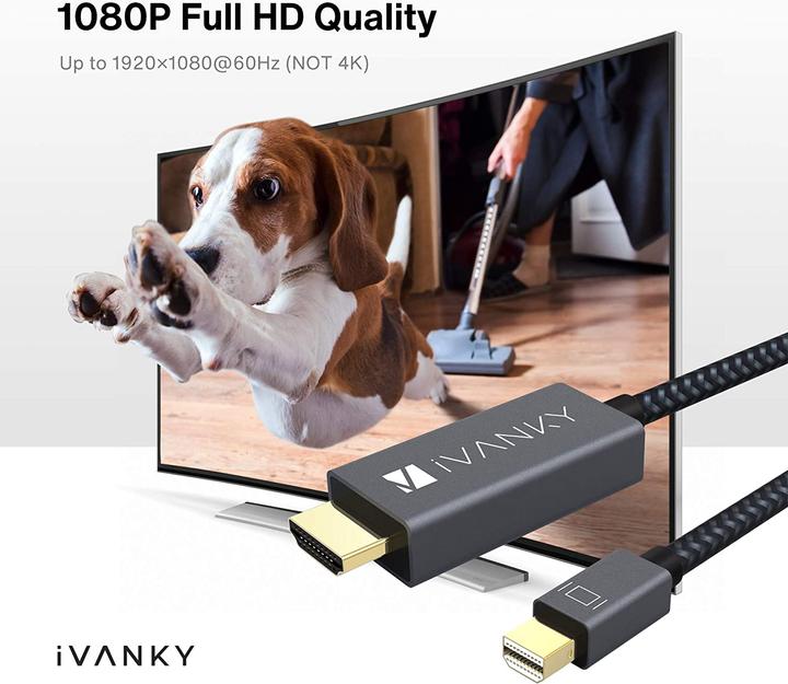 Image du produit Ivanky Mini DisplayPort — HDMI (Typ A) (2 m, DisplayPort, HDMI)