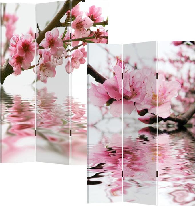 HTI-Living Paravent Kirschblüten