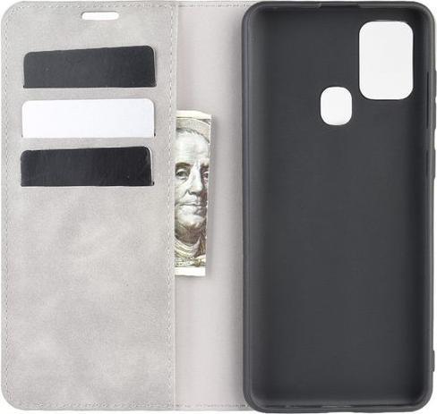 Actual product image MU Classic Classic V Leather Bookcover Series (Samsung Galaxy A21s)