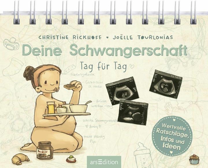 Produktbild Deine Schwangerschaft Tag für Tag (Deutsch, Christine Rickhoff, 2025)