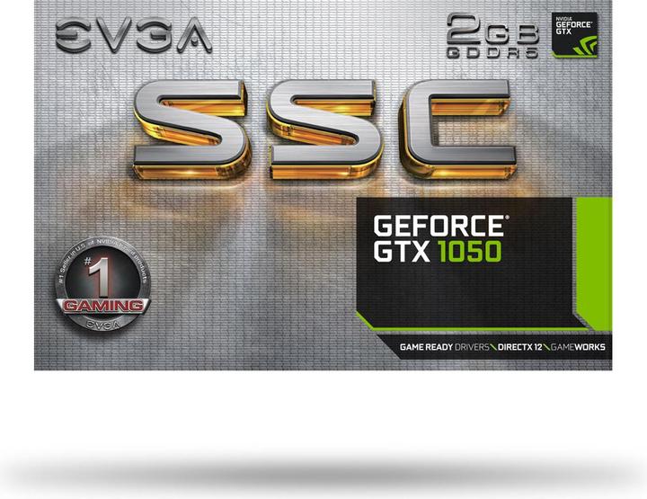 Immagine prodotto EVGA GeForce GTX 1050 SSC Gaming (2 GB)