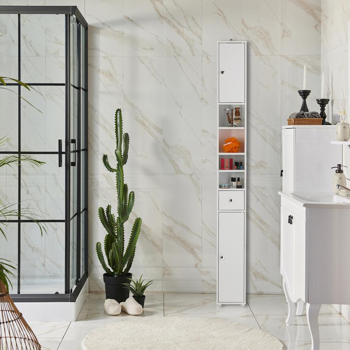 Immagine prodotto Relaxdays Badezimmerschrank (20 x 20 x 180 cm)