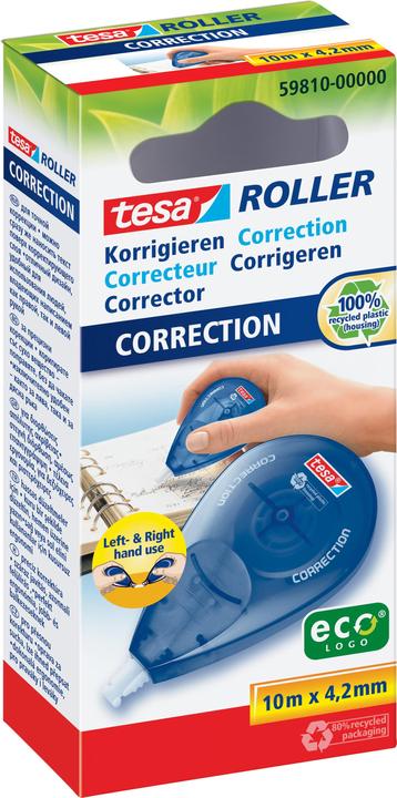 Actual product image tesa Correction roller sideways
