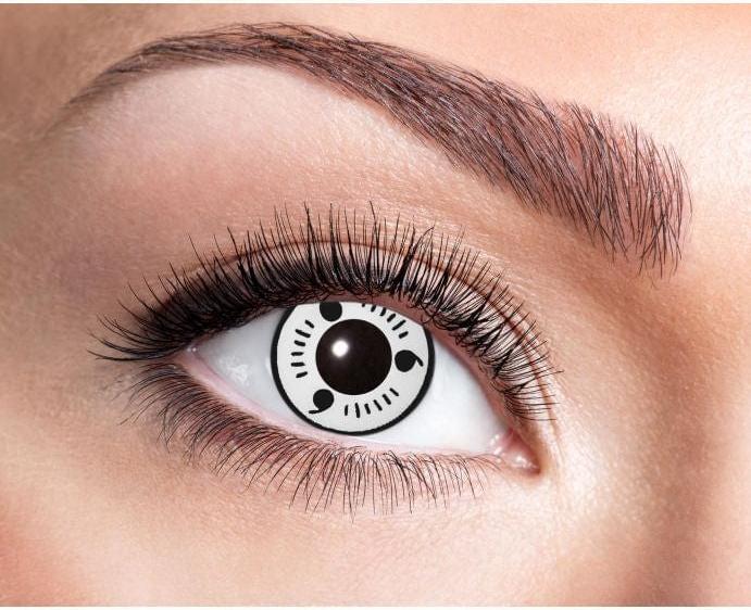 Actual product image Eyecatcher Coloured contact lenses MANGA (White, Red)